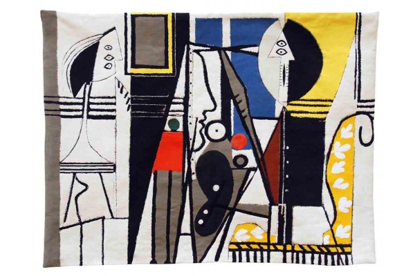 Gobelín  - Le peintre et son modele by Picasso ( rok 1928)